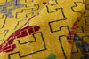 5 x 8 - Yellow Vintage Turkish Sivas Rug - 54054