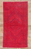 4 x 7 - Red Vintage Turkish Overdyed Rug - 54056
