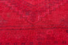 4 x 7 - Red Vintage Turkish Overdyed Rug - 54056