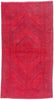 4 x 7 - Red Vintage Turkish Overdyed Rug - 54056