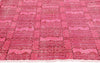 4 x 6 - Pink Vintage Turkish Overdyed Sivas Rug - 54057