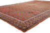 7 x 11 - Orange Vintage Turkish Sivas Rug - 54058