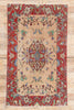 5 x 8 - Tan Vintage Turkish Sivas Rug - 54061