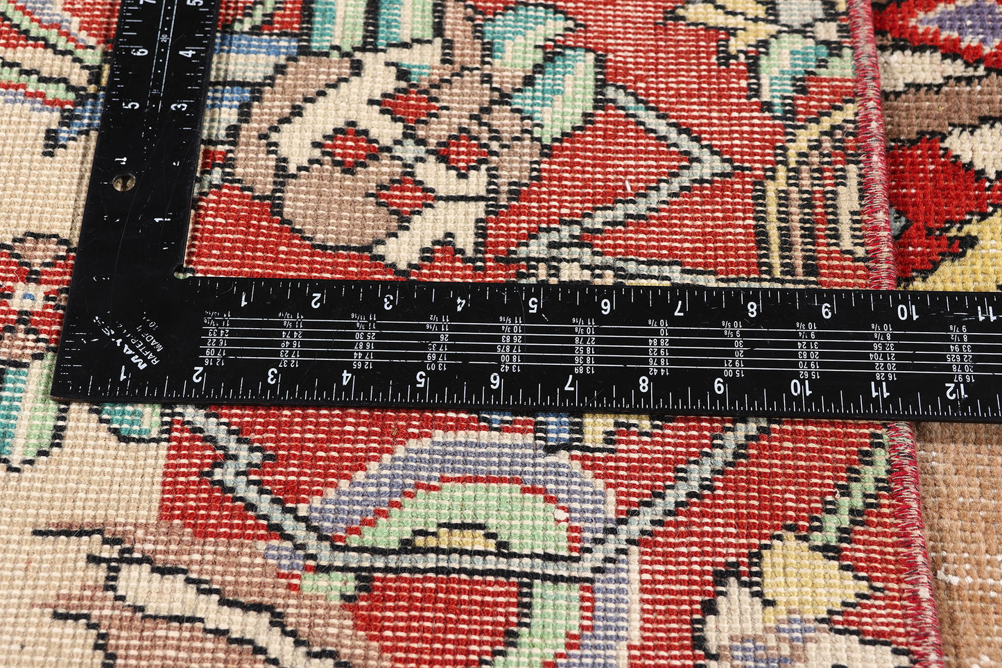 5 x 8 - Tan Vintage Turkish Sivas Rug - 54061