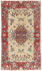 5 x 9 - Beige Vintage Turkish Sivas Rug - 54062