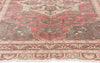 4 x 6 - Red Vintage Turkish Oushak Rug - 54063