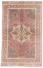 4 x 6 - Red Vintage Turkish Oushak Rug - 54063