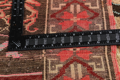 5 x 6 - Red Vintage Turkish Oushak Rug - 54064