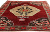 5 x 6 - Red Vintage Turkish Oushak Rug - 54064