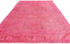 4 x 9 - Pink Vintage Turkish Overdyed Rug - 54067