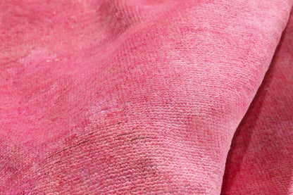 4 x 9 - Pink Vintage Turkish Overdyed Rug - 54067