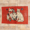 3 x 4 - Red Vintage Turkish Sivas Rug - 54069