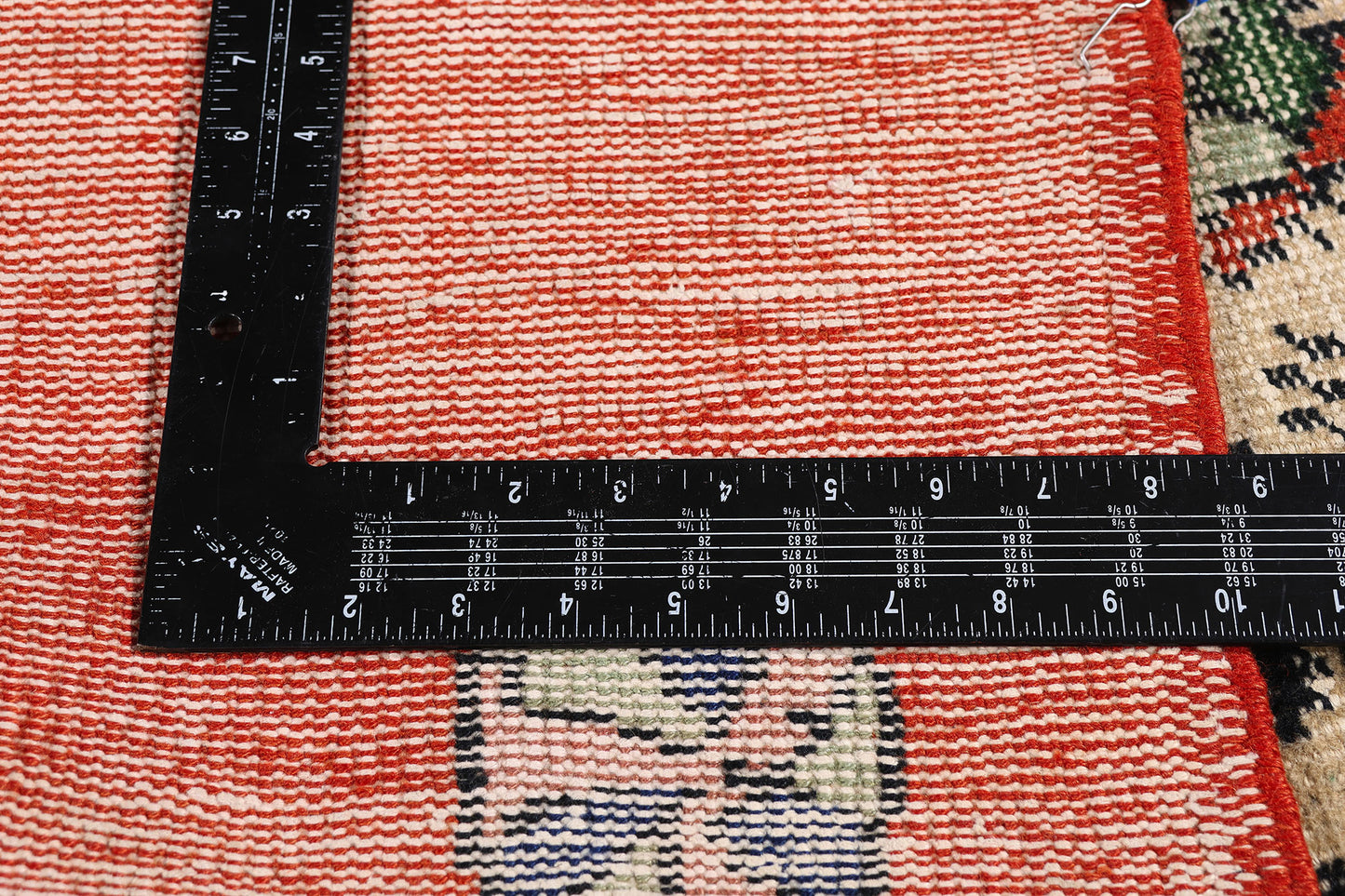 3 x 4 - Red Vintage Turkish Sivas Rug - 54069