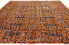 7 x 10 - Orange Vintage Turkish Sivas Rug - 54071