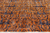 7 x 10 - Orange Vintage Turkish Sivas Rug - 54071