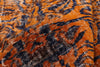 7 x 10 - Orange Vintage Turkish Sivas Rug - 54071