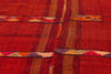 6 x 6 - Red Vintage Turkish Kilim Rug - 54072