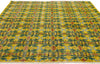 5 x 6 - Yellow Vintage Turkish Sivas Rug - 54073