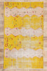 5 x 8 - Yellow Vintage Turkish Sivas Rug - 54074