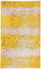 5 x 8 - Yellow Vintage Turkish Sivas Rug - 54074