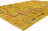 7 x 10 - Yellow Vintage Turkish Sivas Rug - 54075