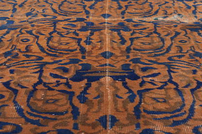 4 x 7 - Rust Vintage Turkish Sivas Rug - 54076