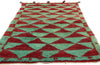 3 x 6 - Green Vintage Turkish Tulu Rug - 54079