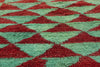 3 x 6 - Green Vintage Turkish Tulu Rug - 54079