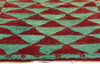 3 x 6 - Green Vintage Turkish Tulu Rug - 54079