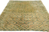 4 x 6 - Beige Vintage Turkish Tulu Rug - 54081