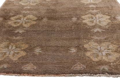 3 x 4 - Brown Vintage Turkish Tulu Rug - 54083