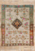 4 x 5 - Gray Vintage Turkish Tulu Rug - 54085