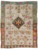 4 x 5 - Gray Vintage Turkish Tulu Rug - 54085