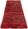 2 x 5 - Red Vintage Turkish Tulu Rug - 54086