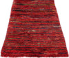 2 x 5 - Red Vintage Turkish Tulu Rug - 54086