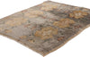3 x 3 - Gray Vintage Turkish Tulu Rug - 54087