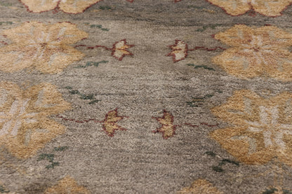 3 x 3 - Gray Vintage Turkish Tulu Rug - 54087