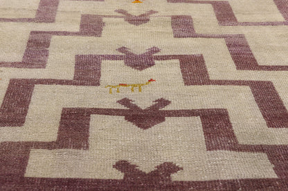 3 x 4 - Gray Vintage Turkish Tulu Rug - 54088
