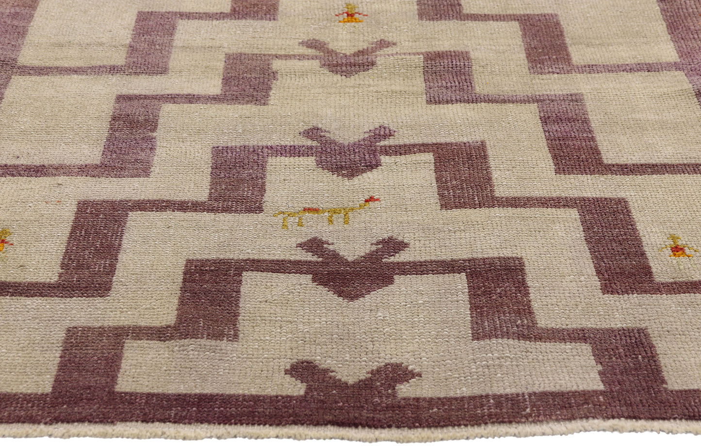 3 x 4 - Gray Vintage Turkish Tulu Rug - 54088