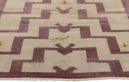 3 x 4 - Gray Vintage Turkish Tulu Rug - 54088