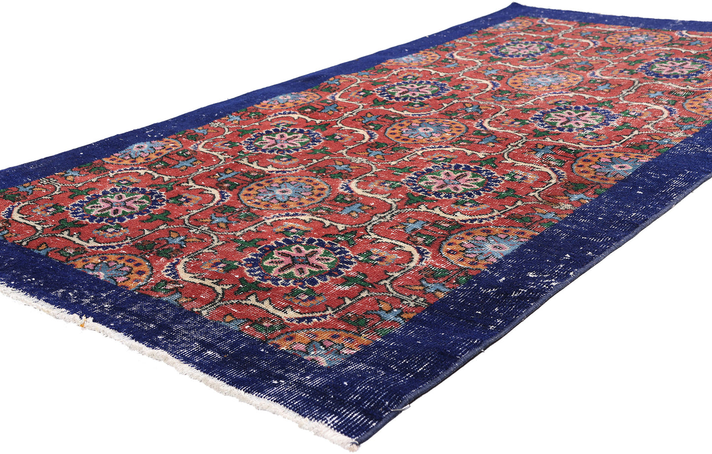 3 x 6 - Red Vintage Turkish Sivas Rug - 54091
