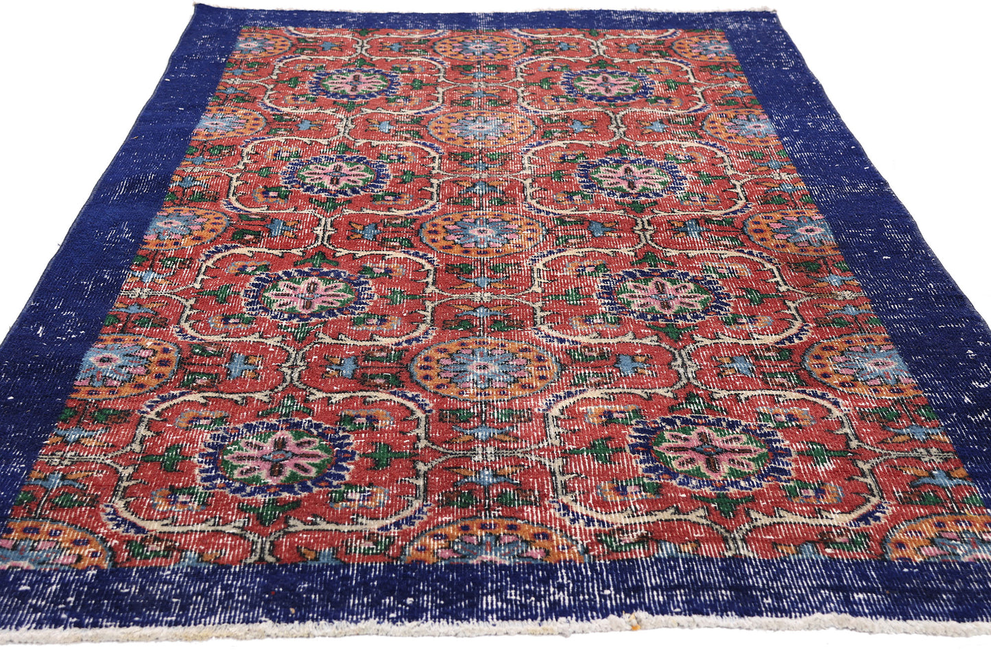 3 x 6 - Red Vintage Turkish Sivas Rug - 54091