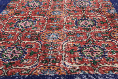 3 x 6 - Red Vintage Turkish Sivas Rug - 54091