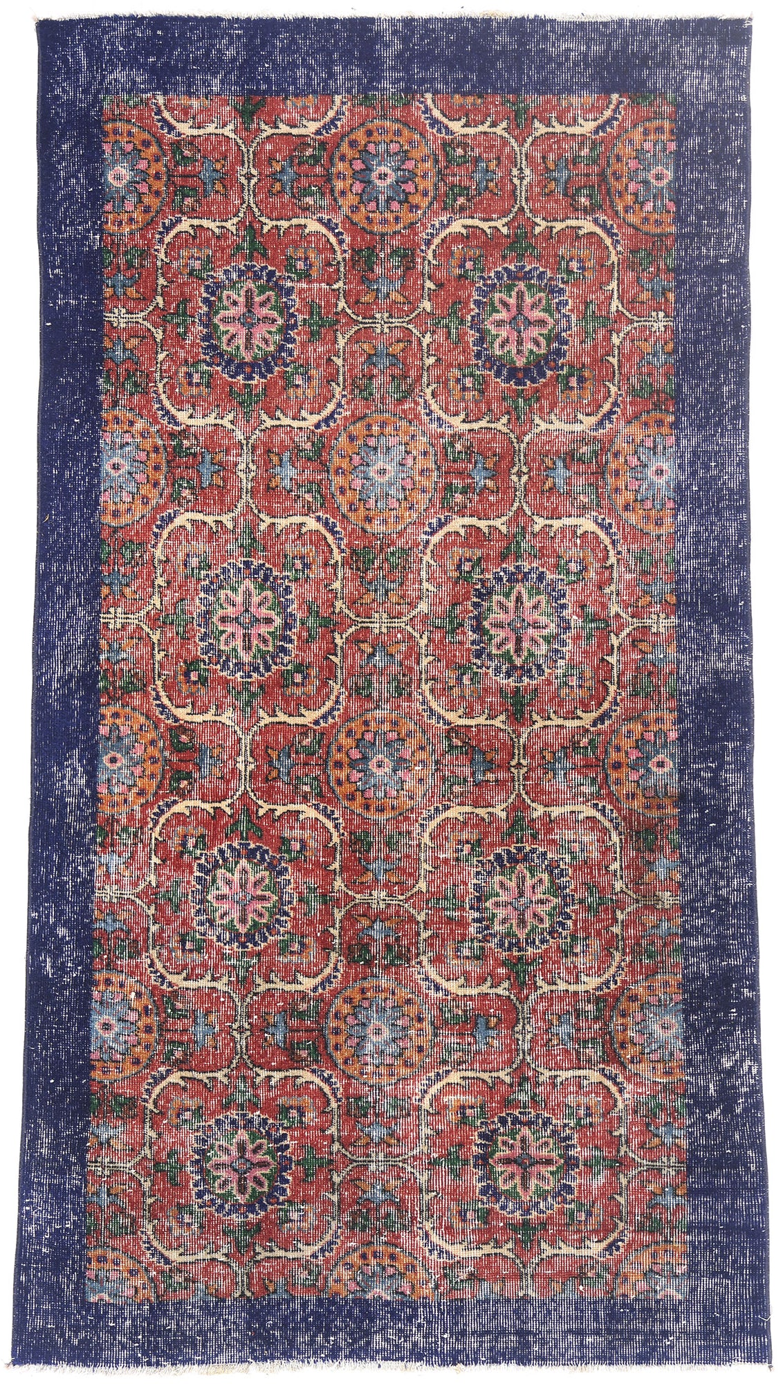 3 x 6 - Red Vintage Turkish Sivas Rug - 54091