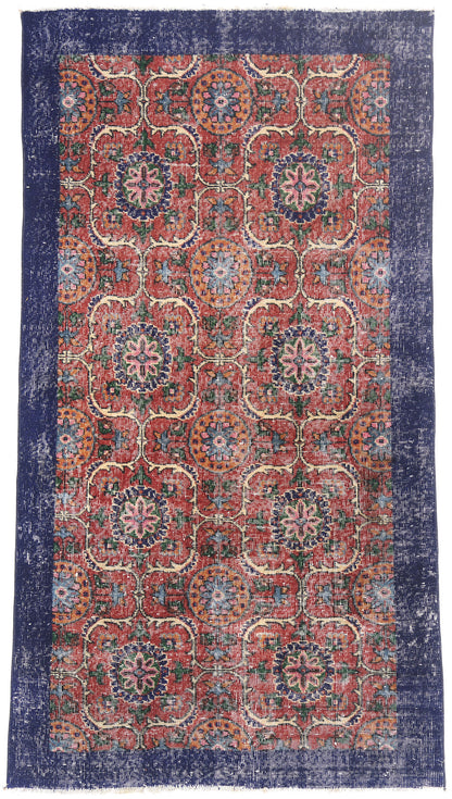 3 x 6 - Red Vintage Turkish Sivas Rug - 54091