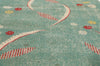 3 x 6 - Green Vintage Turkish Sivas Rug - 54092