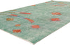 5 x 9 - Green Vintage Turkish Sivas Rug - 54093