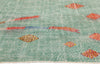 5 x 9 - Green Vintage Turkish Sivas Rug - 54093