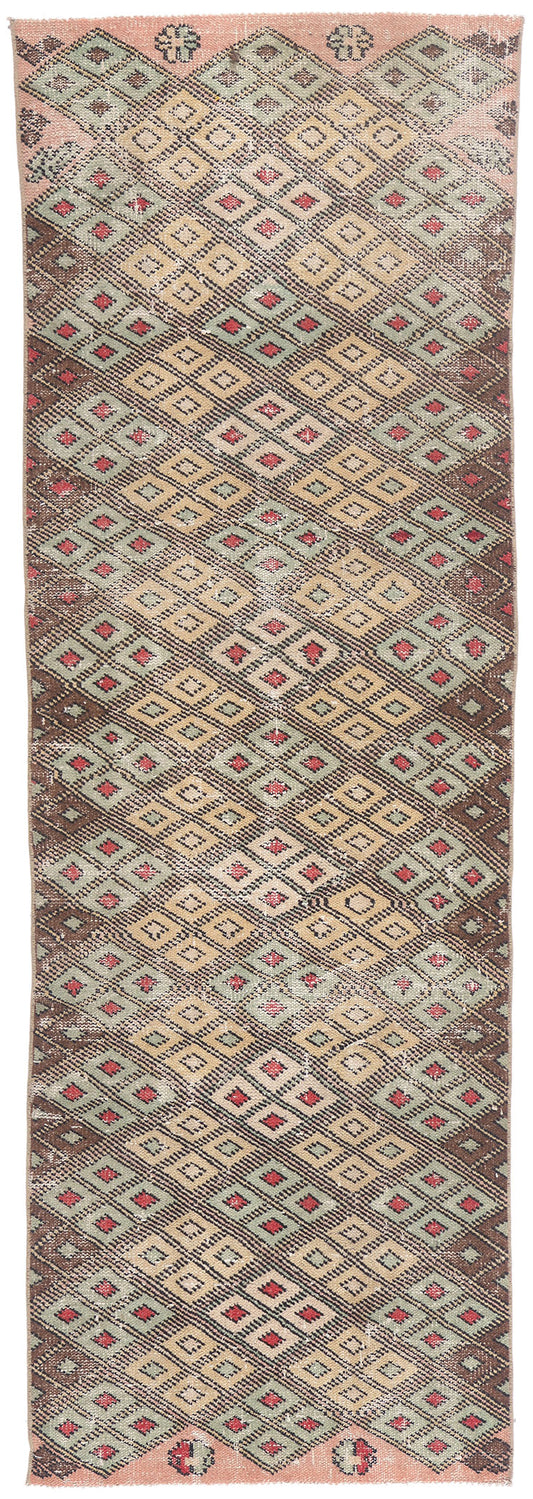 2 x 7 - Multicolor Vintage Turkish Sivas Rug - 54097