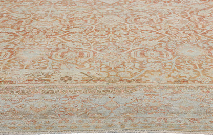 10 x 13 - Rust Antique Persian Mahal Rug - 54100